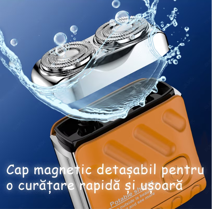 Aparat de Ras Electric 2025 – Barbierit Umed și Uscat, Compact și Puternic, Unisex