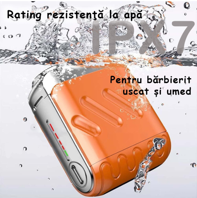 Aparat de Ras Electric 2025 – Barbierit Umed și Uscat, Compact și Puternic, Unisex