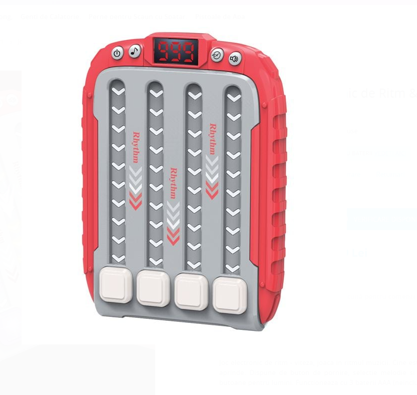 Joc Interactiv cu Lumini și Ritm – Consolă Educațională pentru Copii 3+ | Reflexe, Atenție, Distracție Garantată!