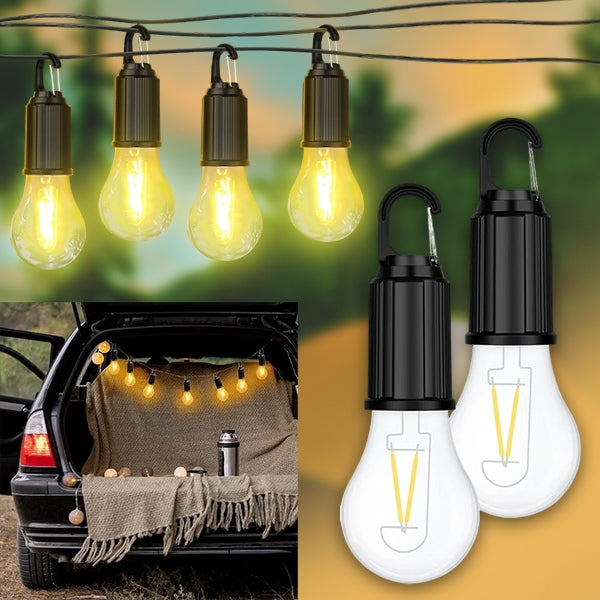 Becuri LED Portabile, Reîncărcabile și Rezistente la Apă – Lumină Oriunde, Oricând!