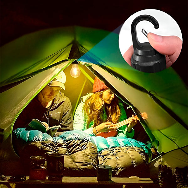 Becuri LED Portabile, Reîncărcabile și Rezistente la Apă – Lumină Oriunde, Oricând!