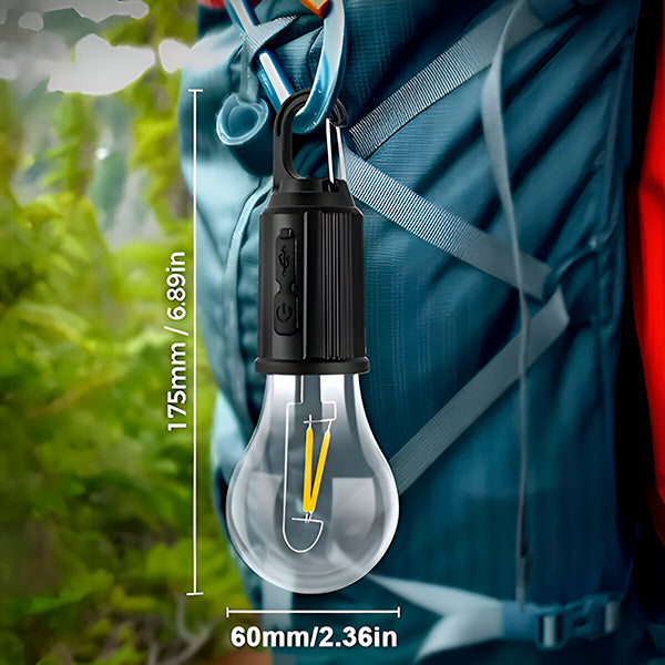 Becuri LED Portabile, Reîncărcabile și Rezistente la Apă – Lumină Oriunde, Oricând!