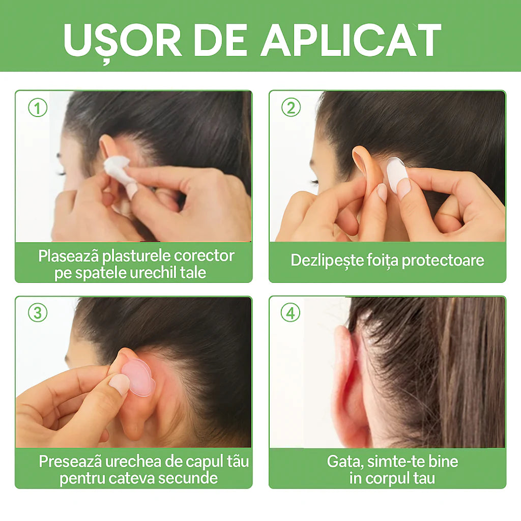 EarFix - Set 4 plasturi corectori pentru ureche